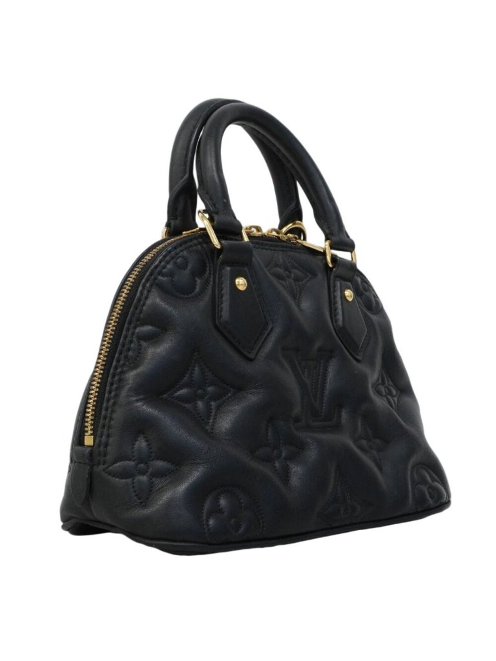 Louis Vuitton Handbag Bubble Glam Alma Soft BB Noir 2-Way - Picture 2 of 10
